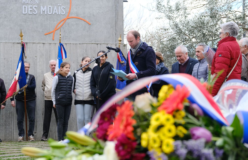 Cérémonie de commémoration du 19 mars 1962